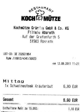 jifa Hffner Kochmtze Restaurant